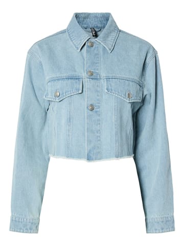 Pieces Jeansjacke in Blau