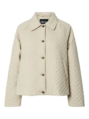 Pieces Steppjacke "Pcjaima" in Creme