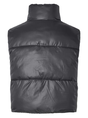 Pieces Steppweste in Grau