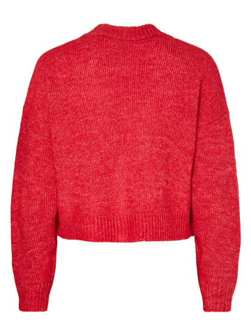 Pieces Cardigan in Rot