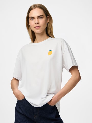 Pieces Shirt "Alifi" in Weiß