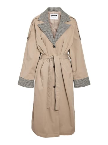 Noisy may Trenchcoat in Beige/ Grau