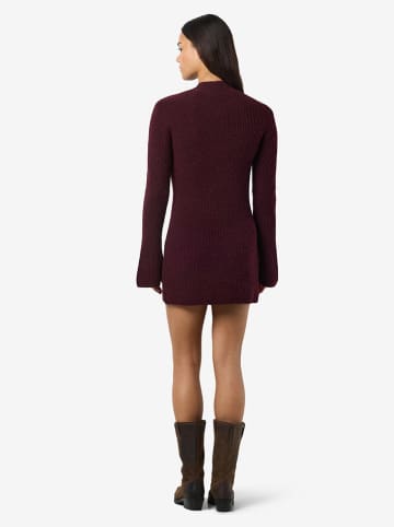 Noisy may Strickkleid in Bordeaux