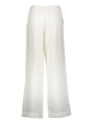 Gant Stoffen broek - loose fit - wit