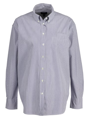 Gant Hemd in Blau/ Weiß