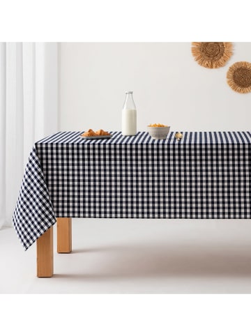 GAMUSI Tafellaken "Vichy" donkerblauw