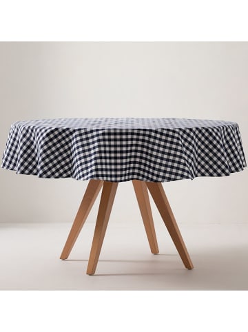 GAMUSI Tafellaken "Vichy" donkerblauw