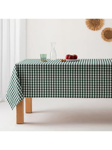 GAMUSI Tischdecke "Vichy" in Grün