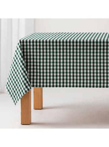 GAMUSI Tischdecke "Vichy" in Grün