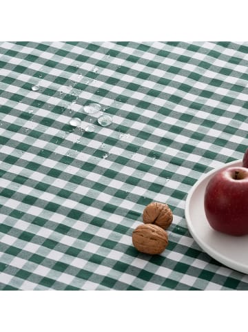 GAMUSI Obrus "Vichy" w kolorze zielonym