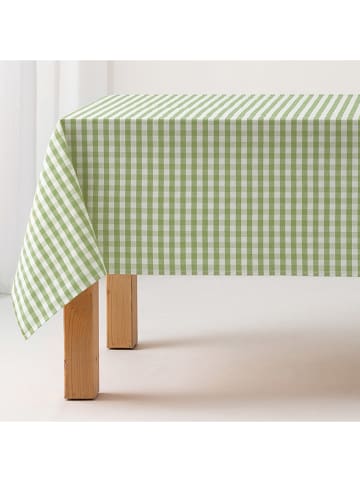 GAMUSI Tischdecke "Vichy" in Grün