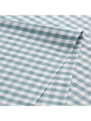 GAMUSI 6-delige set: servetten "Vichy" turquoise