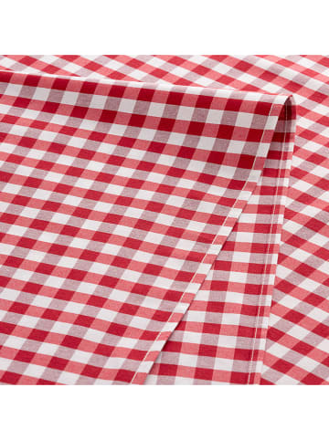 GAMUSI Serwetki (6 szt.) "Vichy" w kolorze czerwonym