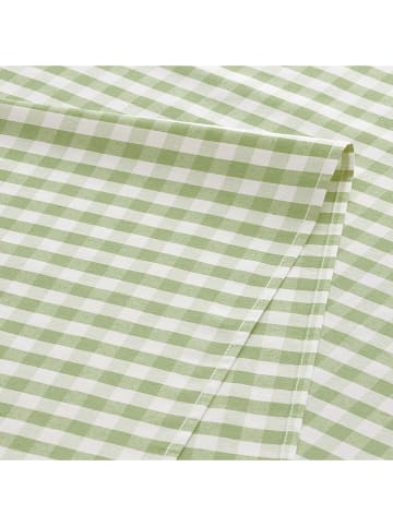 GAMUSI 6-delige set: servetten "Vichy" groen