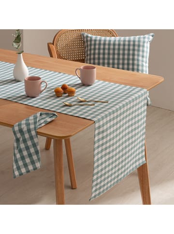 GAMUSI Tafelloper "Vichy" blauw