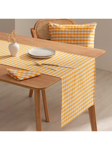 GAMUSI Tafelloper "Vichy" oranje