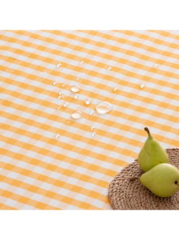 GAMUSI Bieżnik "Vichy" w kolorze pomarańczowym