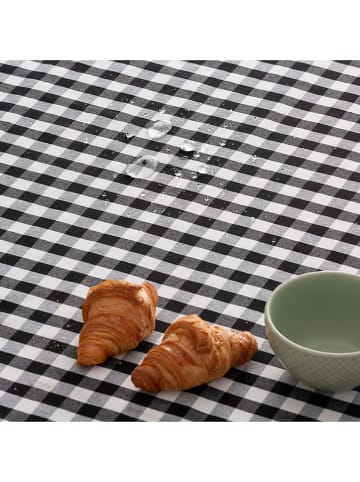 GAMUSI Bieżnik "Vichy" w kolorze czarnym