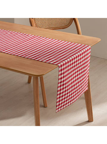 GAMUSI Tafelloper "Vichy" rood