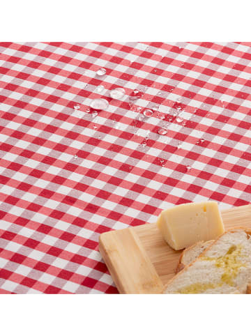 GAMUSI Bieżnik "Vichy" w kolorze czerwonym