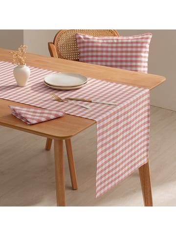 GAMUSI Tafelloper "Vichy" zalmroze