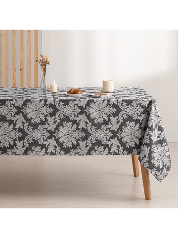 GAMUSI Tafellaken "Dama" antraciet