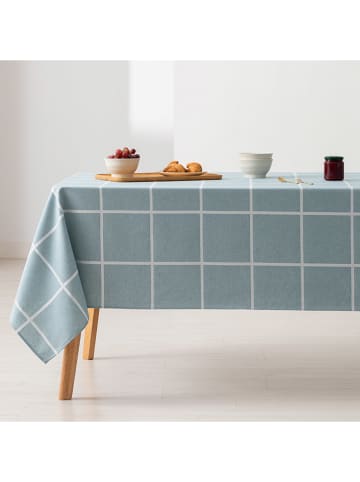 GAMUSI Tafellaken "Frame" lichtblauw