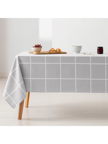 GAMUSI Tafellaken "Frame" grijs