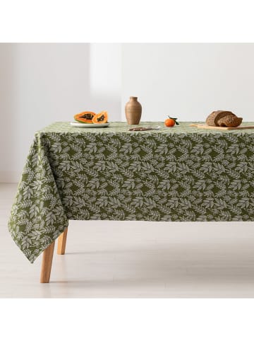 GAMUSI Obrus "Jali" w kolorze zielonym