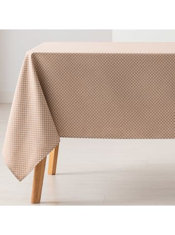 GAMUSI Tischdecke "Losan" in Taupe