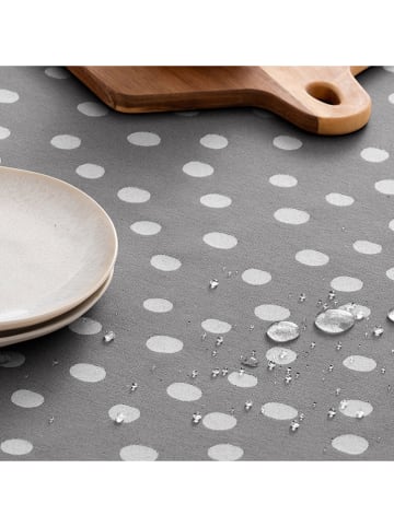 GAMUSI Obrus "Point" w kolorze antracytowym