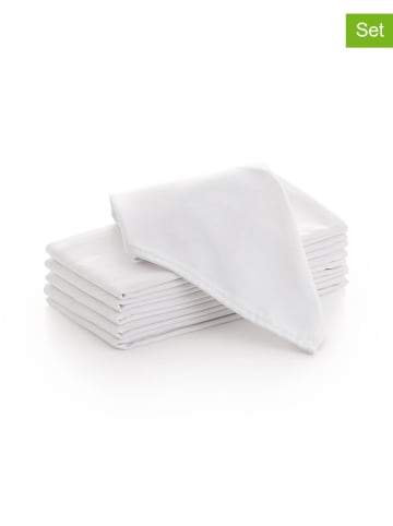 GAMUSI Serwetki (6 szt.) w kolorze białym