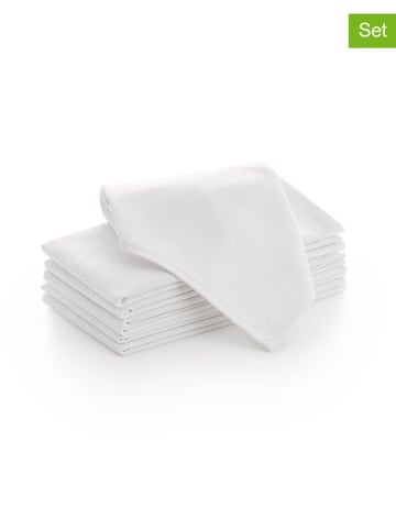 GAMUSI Serwetki (6 szt.) "Rubi" w kolorze białym