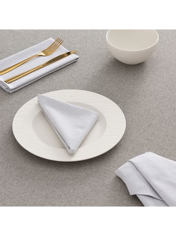 GAMUSI Serwetki (6 szt.) "Rubi" w kolorze jasnoszarym