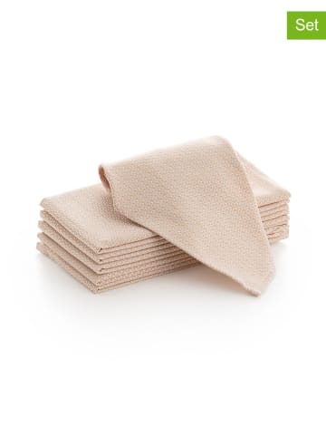 GAMUSI 6er-Set: Servietten "Rubi" in Gold