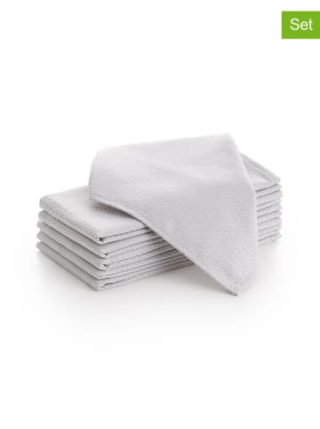 GAMUSI 6er-Set: Servietten "Rubi" in Grau