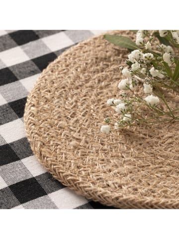 GAMUSI 2-delige set: placemats "Araya" beige