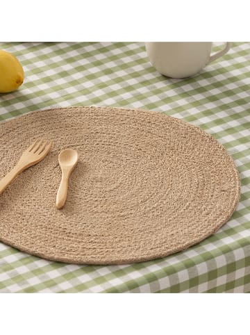 GAMUSI 4-delige set: placemats "Araya" beige