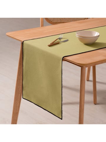 GAMUSI Tafelloper "Liso" groen