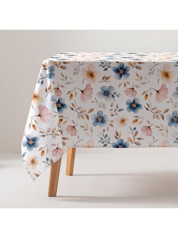 GAMUSI Obrus "Marisela" w kolorze niebiesko-jasnoróżowym