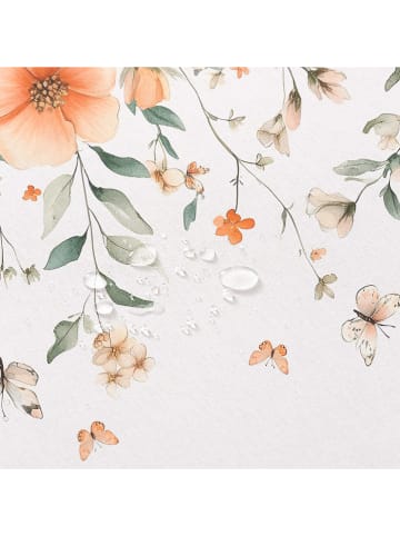 GAMUSI Tafellaken "Lavina" oranje/groen