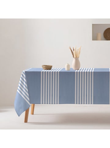 GAMUSI Obrus "Samos" w kolorze niebieskim