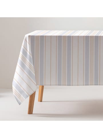 GAMUSI Tafellaken "Nisi" lichtblauw/beige