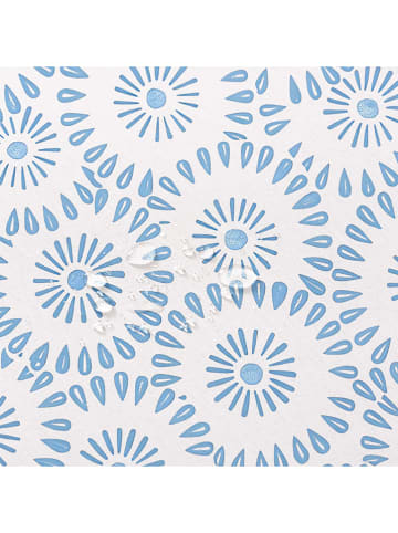 GAMUSI Obrus "Alua" w kolorze błękitnym