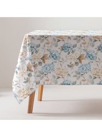 GAMUSI Tafellaken "Lazur" blauw/crème