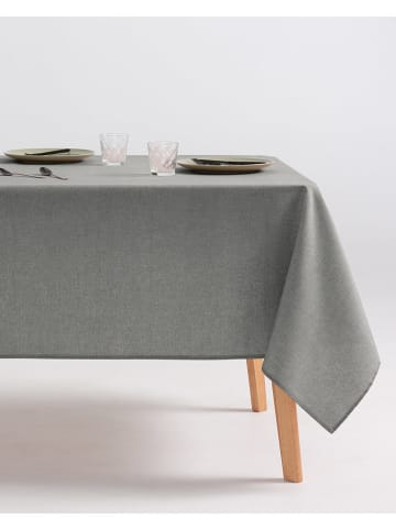 GAMUSI Tischdecke "Indira" in Dunkelgrau