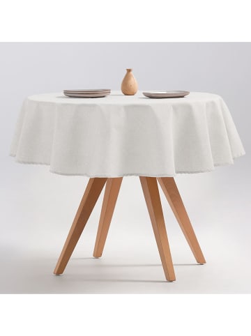 GAMUSI Tafellaken "Indira" lichtgrijs