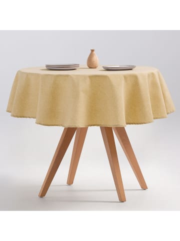 GAMUSI Tischdecke "Indira" in Gelb