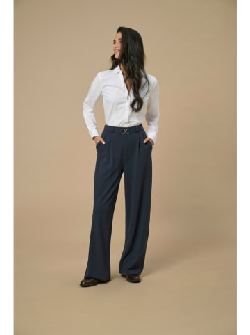 JDY Marlenehose in Dunkelblau