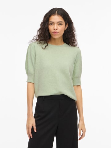 Vila Sweter "Viril" w kolorze zielonym